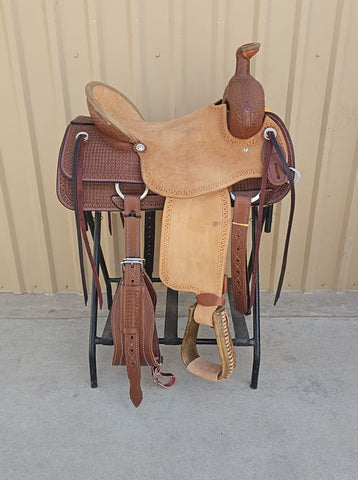 #560 16" Corriente Association Ranch Saddle