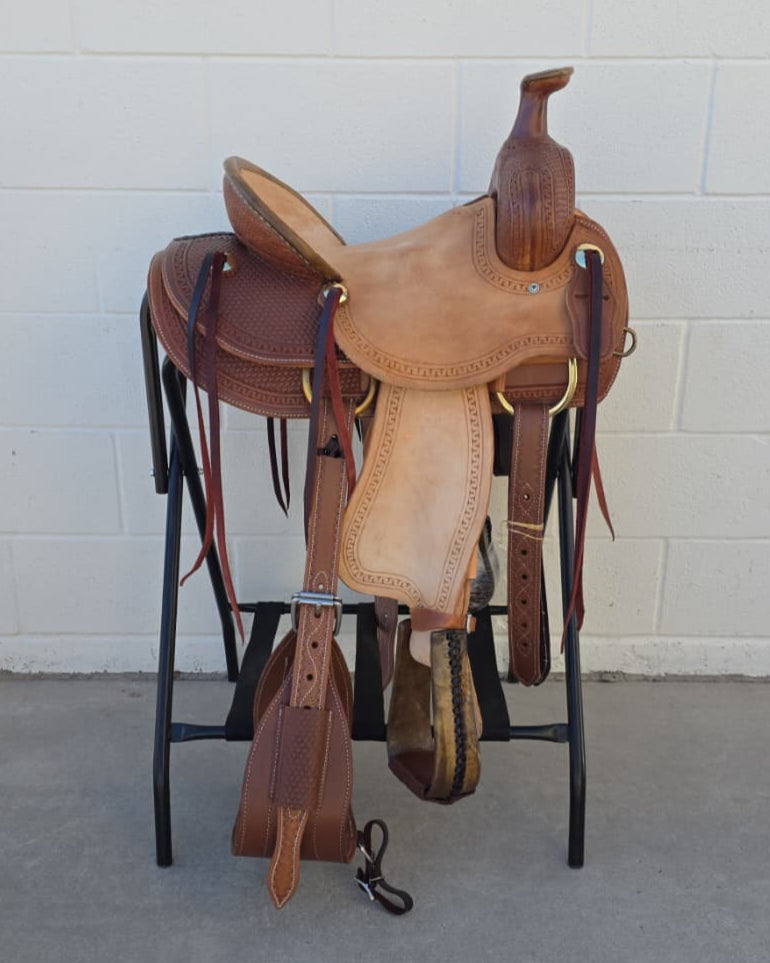 #2056 14" Corriente Association Ranch Saddle
