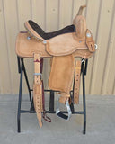 #2174 15" Corriente Barrel Saddle