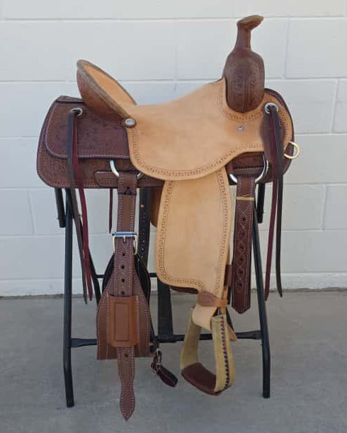 #2169 16" Corriente Association Ranch Saddle