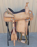 #2183 16" Corriente Roping Saddle