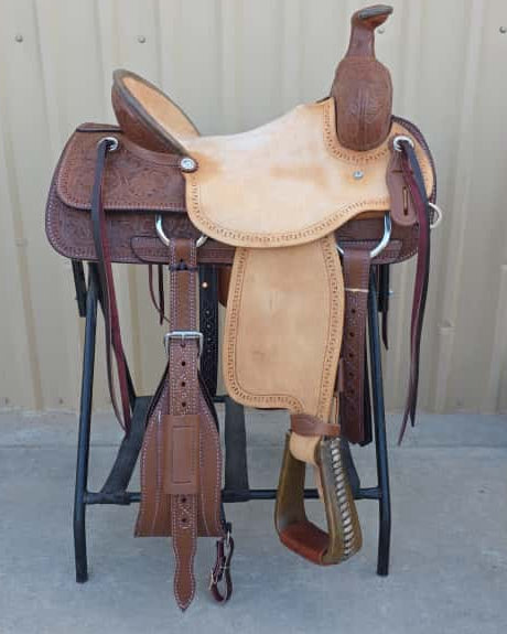 #2213 16" Corriente Association Ranch Saddle