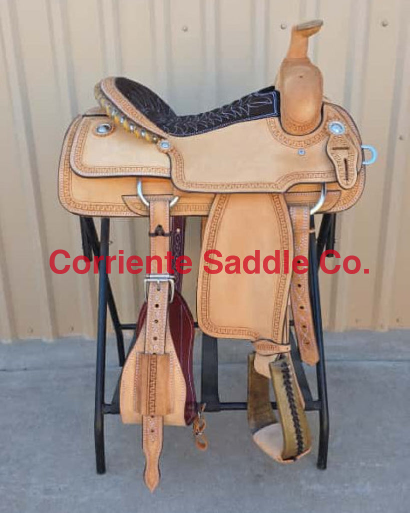 CSR 126C Corriente Team Roping Saddle