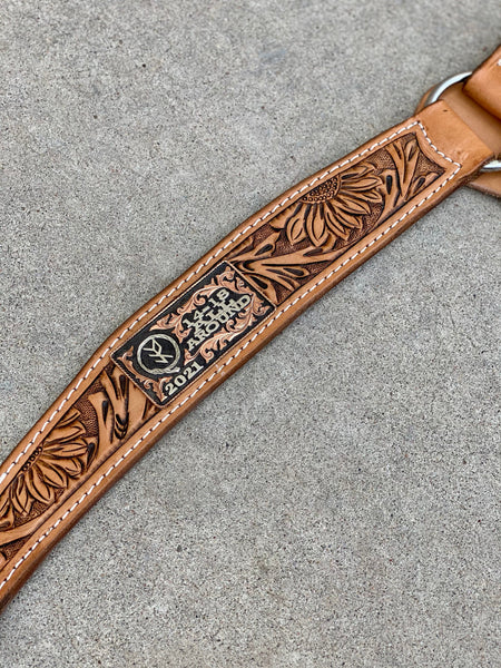 Tooled Leather Guitar Straps