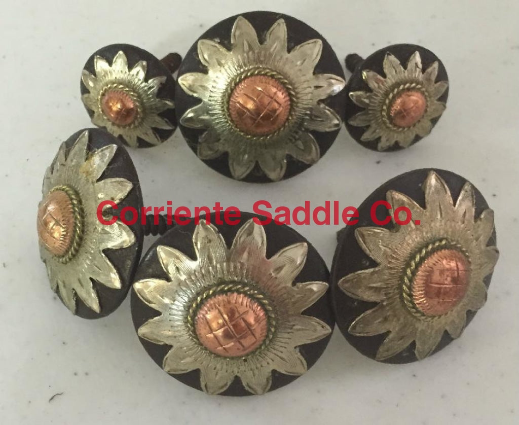 CBCONCH 109 Starburst Conchos - Corriente Saddle