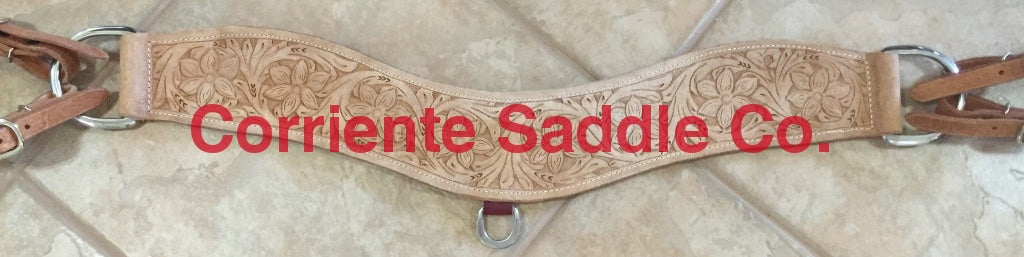 CSBC 164C Roper Tripper Roughout New Flower - Corriente Saddle
