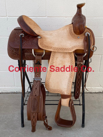 CSWJ 601 Corriente Will James Association Ranch Saddle