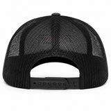 Charcoal Grey Cap with Black Patch