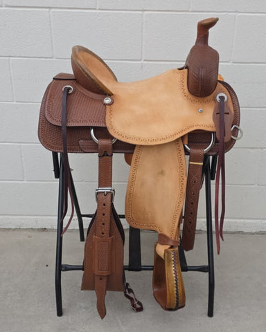 #2082 16" Corriente Association Ranch Saddle