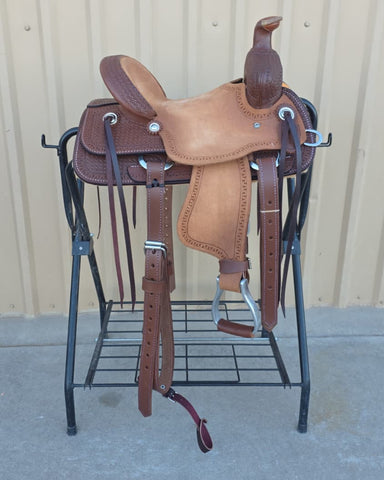 #2271 12" Corriente Youth Association Buckaroo Saddle