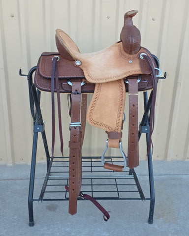 #2272 12" Corriente Youth Association Buckaroo Saddle