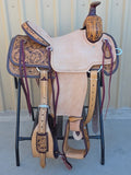 #2358 15" Corriente Association Ranch Saddle