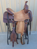 #2376 15" Corriente Ranch Cutting Saddle