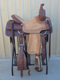 #2377 15.5" Corriente Ranch Cutting Saddle