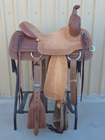 #2380 15.5" Corriente Ranch Cutting Saddle