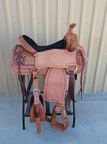 #276 16.5" Corriente Association Ranch Saddle