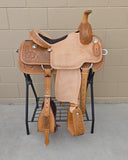 #3033 14.5" Corriente Team Roping Saddle