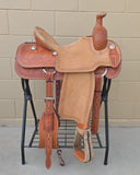 #3040 15.5"Corriente Team Roping Saddle