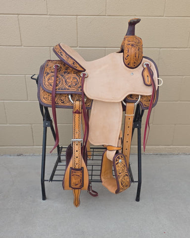 #3042 14" Corriente Association Ranch Saddle