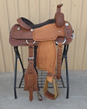 #3047 15" Corriente Team Roping Saddle