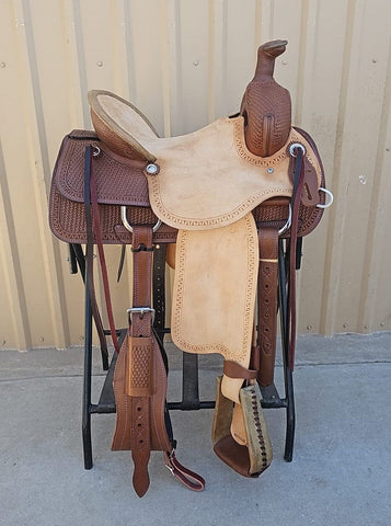 #312 14.5" Corriente Association Ranch Saddle