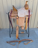 #3201 13" Corriente Youth Buckaroo Association Saddle