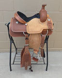 #3202 13" Corriente Youth Kids Roping Saddle