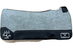 CSBLANKET 106 Corriente Fleece Lined Embroidered Felt Pad (Grey)