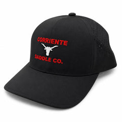 Black Cap with Perforated Back