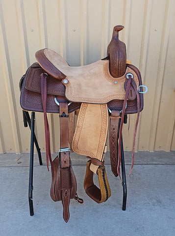 #414 14.5" Corriente Ranch Cutter Saddle