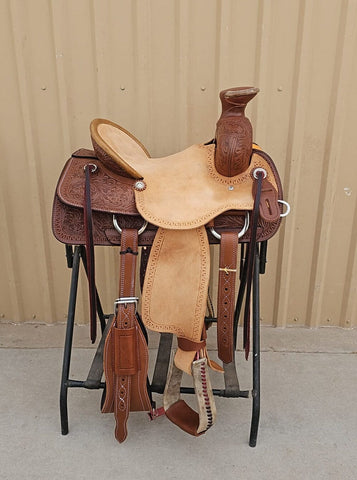 #494 14" Corriente Association Ranch Saddle