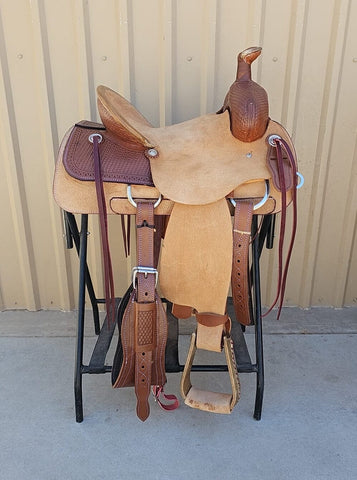 #513 14" Corriente Association Ranch Saddle
