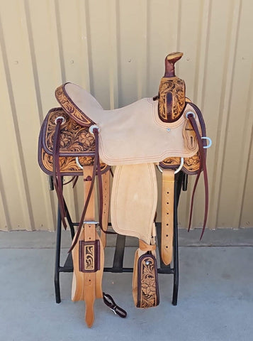 #518 15" Corriente Association Ranch Saddle