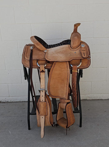 #541 15" Corriente Roping Saddle