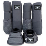 Corriente Splint & Bell Boot Set (GREY)