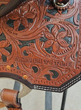 #987 13" Corriente New Style Barrel Saddle