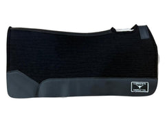 BARGAIN SADDLE PAD #01 Black with Fleece