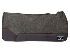 BARGAIN SADDLE PAD #03 Brown with Fleece