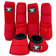 Corriente Splint & Bell Boot Set (RED)