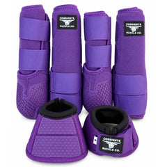 Corriente Splint & Bell Boot Set (PURPLE)