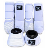Corriente Splint & Bell Boot Set (WHITE)