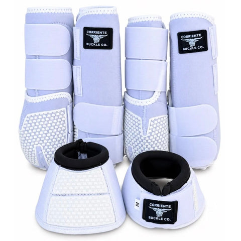 Corriente Splint & Bell Boot Set (WHITE)