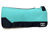 BARGAIN SADDLE PAD #07 Turquoise with Fleece