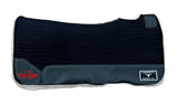 CSBLANKET 105 Corriente Fleece Lined Embroidered Felt Pad (Black)