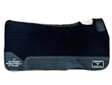 CSBLANKET 105 Corriente Fleece Lined Embroidered Felt Pad (Black)