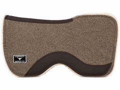 CSBLANKET 110B Corriente 28” Split Front Barrel Pad With Fleece Lining (SANDY BROWN)
