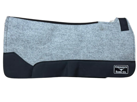 BARGAIN SADDLE PAD #02 Grey with Fleece