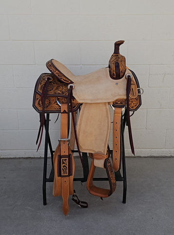 #554 15.5" Corriente Association Ranch Saddle
