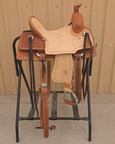 #1459 12" Corriente Youth Association Buckaroo Saddle