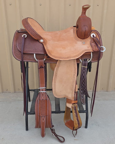 #1505 17" Corriente Association Ranch Saddle